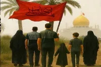 آیین جاماندگان اربعین حسینی در مناطق مختلف استان گیلان