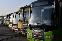 فعالیت ۱۰۰۰ اتوبوس در مرز شلمچه برای جابجایی زائران