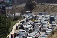 ترافیک در محورهای بازگشت زائران امام شهید به اصفهان سنگین است