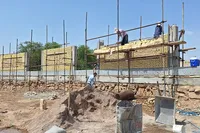 پیشرفت ۷۶ درصدی دیوار محوطه موزه دفاع مقدس و مقاومت خوزستان