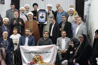 دیدار فعالان حوزه ایثار و شهادت استان قم با خانواده سردار شهید «اسماعیل شاکری» + تصاویر