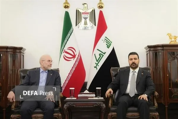 دیدار قالیباف و الزیدی دیدار قالیباف و الزیدی