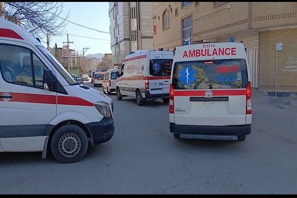 اعزام ۴ آمبولانس و یک اتوبوس‌آمبولانس از لرستان به تهران و مشهد