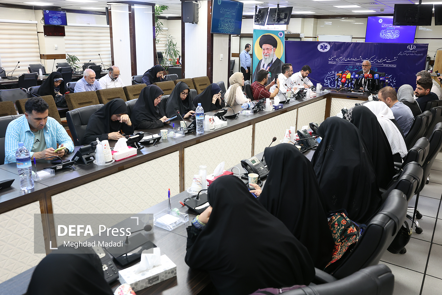 آمادگی کامل کمیته بهداشت و درمان برای اربعین ۱۴۰۵