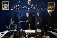 تصاویر/ تجلیل از خانواده‌های شهدای جنگ‌های رمضان و 12 روزه