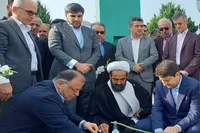 وزیر ارتباطات به مقام شامخ شهدای گلستان  ادای احترام کرد