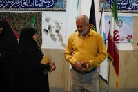 تصاویر/ بازدید ناوسالار رکن الدینی از نمایشگاه نقش زنان در دفاع مقدس