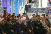 تصاویر/ برگزاری مراسم گرامیداشت شهدای جنگ رمضان و شهدای اقتدار در خراسان‌شمالی
