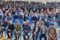 برگزاری مراسم چهلمین روز شهادت شهید «سید مالک موسوی‌تبار» در بهمئی