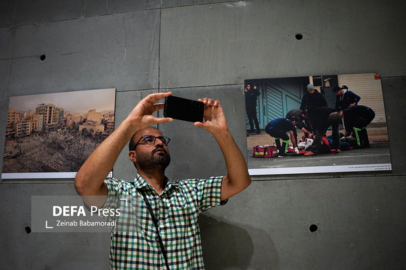 گشایش نمایشگاه عکس «تهران؛ خط مقدم مقاومت»