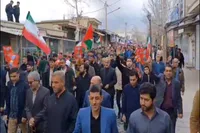 کلیپ/ حضور پرشور مردم ولایت مدار شهرستان ملکشاهی در راهپیمایی روز قدس