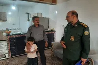 تصاویر/ تجلیل از خانواده دانش‌آموز شهید «فریما مفاخری» در شهرستان قروه