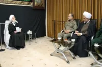 سردار سلیمانی با مراجع تقلید و علما دیدار کرد