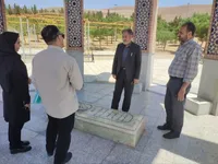 ادای احترام سردار غیاثی به شهدای گمنام شهر امیرکبیر