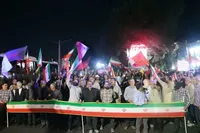 تصاویر/دویست و بیست و هشتمین شب از راهپیمایی محوری مردم شهرستان کرج