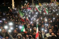 فیلم/ عقد زوج‌های جان فدای ایران در خیابان شهرکرد خوانده شد