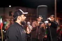 کلیپ/ اجرای نماهنگ «ایران بابا رضا» در اجتماع مردمی قائمشهر