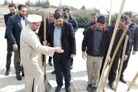برگزاری مراسم روز درختکاری در موزه ملی انقلاب اسلامی و دفاع مقدس
