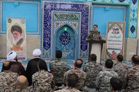 بازدید امیر الهامی از منطقه پدافند هوایی شرق
