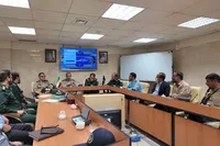 بازدید سردار جان‌نثاری از اداره‌ کل حفظ آثار دفاع مقدس و مقاومت همدان