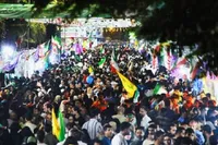 تجلی ارادت دیار کریمان به ساحت ولایت در «میهمانی کیلومتری غدیر» + فیلم