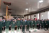 برگزاری نخستین سالگرد شهادت سرهنگ پاسدار «محمد سهرابی» در نهاوند+ تصاویر