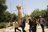تصاویر/ بازدید مدیرکل امور موزه‌های کشور از موزه دفاع مقدس و مقاومت آذربایجان غربی