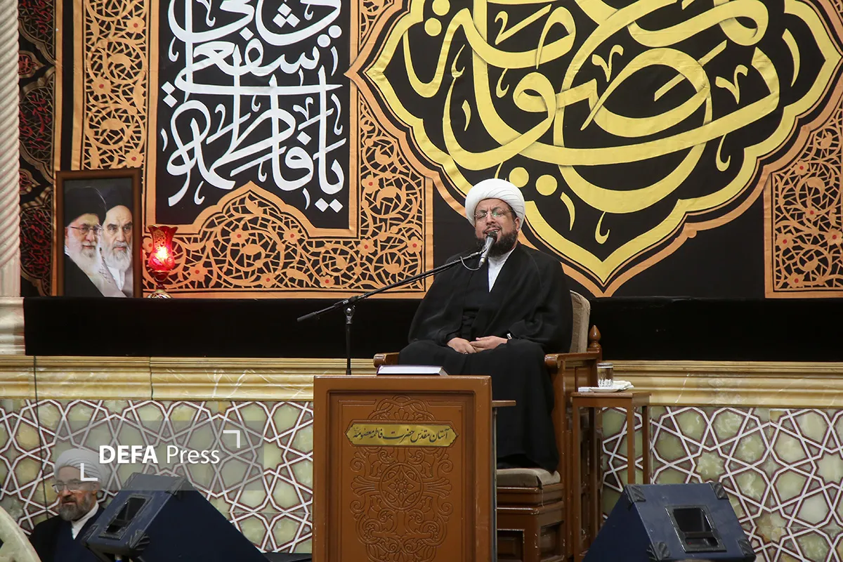 تصاویر/ مراسم بزرگداشت آیت الله شبیری زنجانی از سوی رهبر انقلاب در قم