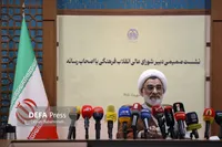 فیلم/ نشست خبری دبیر شورای عالی انقلاب فرهنگی
