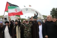 قرار گرفتن نیروگاه رامین در حلقه انسانی خوزستانی‌ها/ ترامپ هیچ غلطی نمی‌تواند بکند