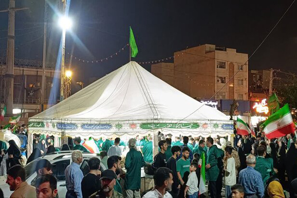 تجمع بزرگ جانفدایان امام رضا (ع) در اهواز تجمع بزرگ جانفدایان امام رضا (ع) در اهواز