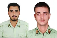 تصاویر ۲ شهید حمله تروریستی در بمپور