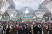 برگزاری مراسم گرامیداشت دهه فجر با حضور مسئولان و کارکنان ارتش