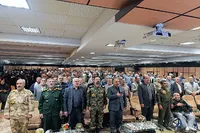 تصاویر/ تجلیل از چهره‌های ماندگار دفاع مقدس خراسان جنوبی در نخستین روز هفته دفاع مقدس