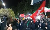 فیلم/ حضور حماسی خرم آبادی‌ها در موج ۱۶۶ خیابان