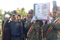 تصاویر / بازگشت مقتدرانه؛ استقبال پرشور مردم گرگان از پیکر مطهر شهید مدافع امنیت، وحید عنایت