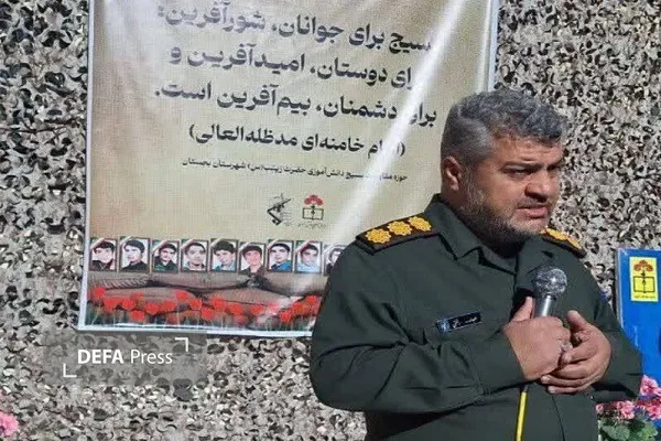 سرهنگ‌ رفعتی: اجرای ۸۰ عنوان برنامه به‌مناسبت هفته دفاع مقدس در بجستان