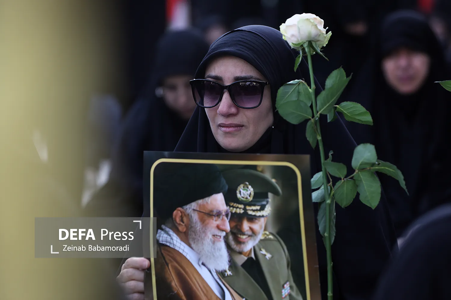 حماسه ملت در وداع با آقای شهید ایران
