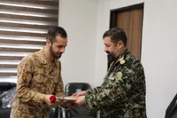 تجلیل از سربازان اداره‌کل حفظ آثار و نشر ارزش‌های دفاع مقدس و مقاومت گیلان