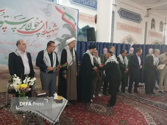 Fه گزارش دفاع‌پرس از البرز، مراسم گرامیداشت شهدای جنگ ۱۲ روزه و شهدای جنگ رمضان