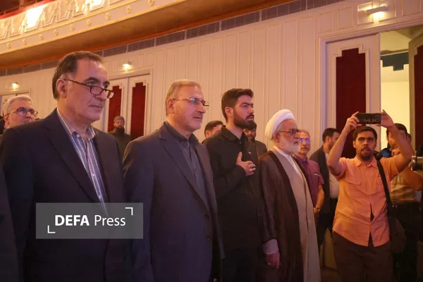 مراسم سالگرد شهید رئیسی در تالار وحدت