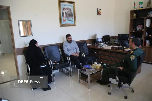 دیدار با انجمن ادبی دفاع مقدس خراسان شمالی