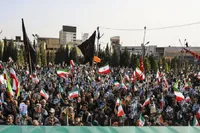 مراسم گرامیداشت شهدای اقتدار و وداع با ۴ شهید در کرمان