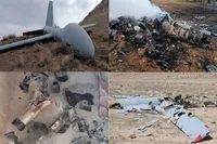 ۱۰ فروند پهپاد مهاجم توسط شبکه قرارگاه پدافند هوایی منهدم شد