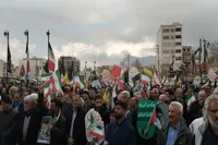 تصاویر/ خروش مردم ایلام در راهپیمایی روز جهانی قدس