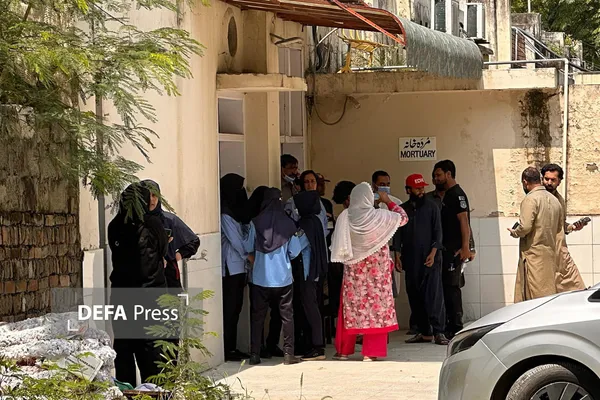 آتش‌سوزی در بیمارستان دولتی پاکستان