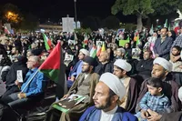 فیلم/ تجمع شبانه مردم سنندج در حمایت از ایران اسلامی همچنان ادامه دارد