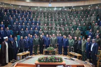 نشست فرمانده نیروی هوایی ارتش با دانشجویان دانشگاه جنگ