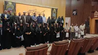 تصاویر/ همایش تقدیر از فعالان خبرگزاری دفاع مقدس در استان قم- ۱