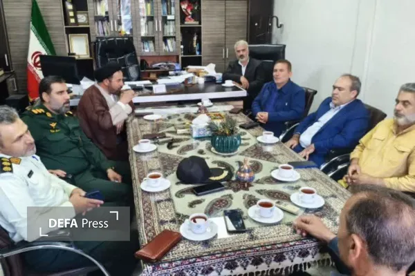 جلسه هماهنگی ساخت یادمان های شهدای گمنام در شهرستان آوج برگزار شد